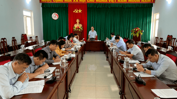 Đoàn Giám sát - HĐND tỉnh Đắk Nông tại buổi làm việc với UBND huyện Đắk Mil