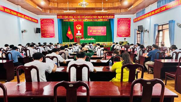Kỳ họp thứ 17 (Kỳ họp chuyên đề) HĐND huyện Đắk Mil khóa XII,  nhiệm kỳ 2021 – 2026